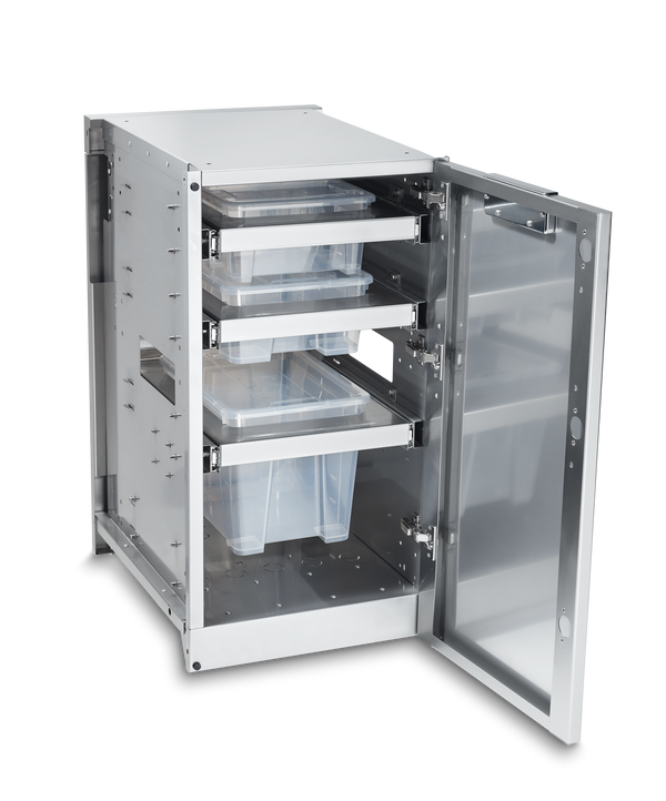 Infinite Series Cabinet Module with Universal Storage Drawer Assy
