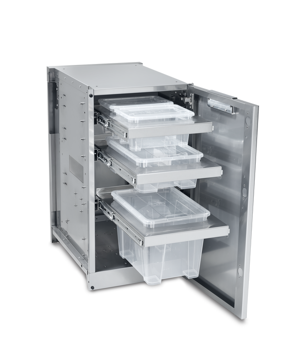 Infinite Series Cabinet Module with Universal Storage Drawer Assy