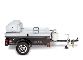 Towable Grill - 2 Lockable Compartments