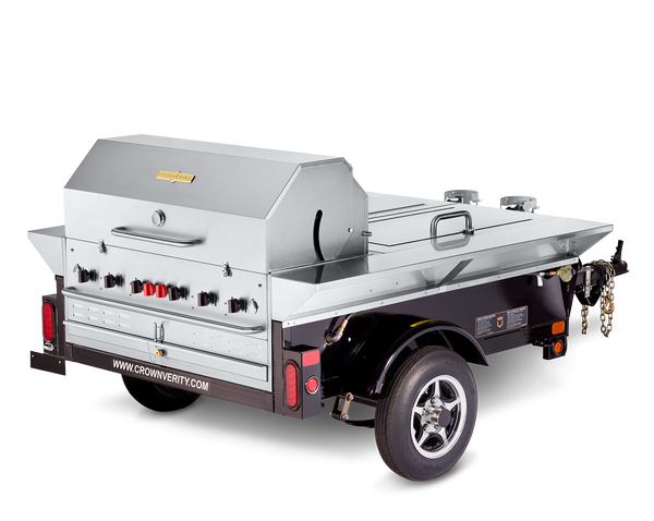 Towable Grill - 2 Lockable Compartments