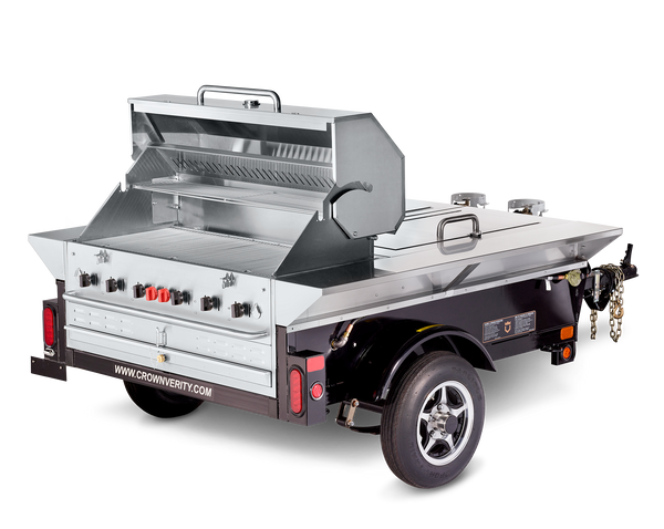 Towable Grill - 2 Lockable Compartments