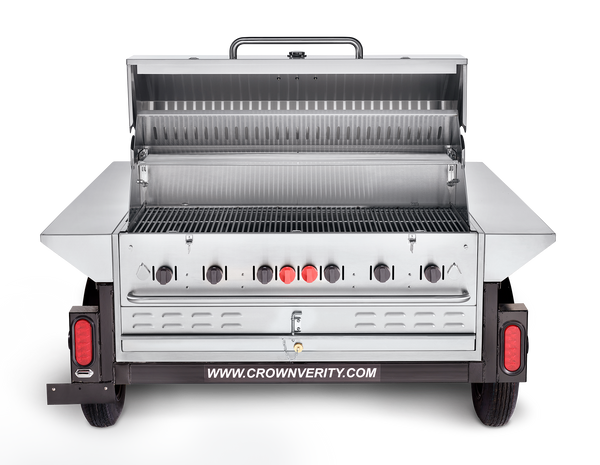 Towable Grill - 2 Lockable Compartments