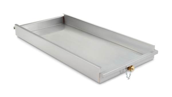 Grease Tray with drain cap