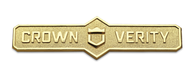 Crown Verity Name Plate with Hardware